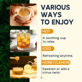 Turmeric Ginger Cinnamon Tea Bags, No Sugar, No Caffeine