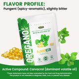 Oil of Oregano Softgels - Oil of Oregano with Black Seed Oil, Formulated with Carvacrol 165mg & Thymoquinone, 240 Softgels (2 Packs) - 120 Days Supply