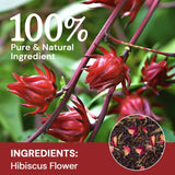 Hibiscus Tea Bags, Hibiscus Flower Herbal Tea - Caffeine & Sugar Free