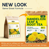 Dandelion Leaf & Root Herbal Tea-Caffeine-free, 50 Teabags